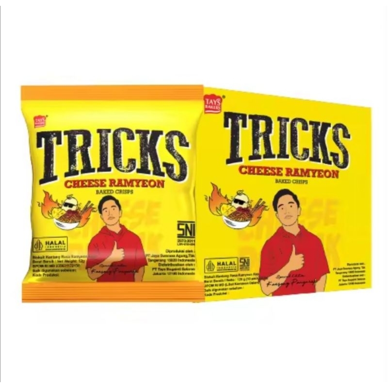 Jual Tricks Crisps 10 x 12g (All variant) – Potato Baked Crisps ...