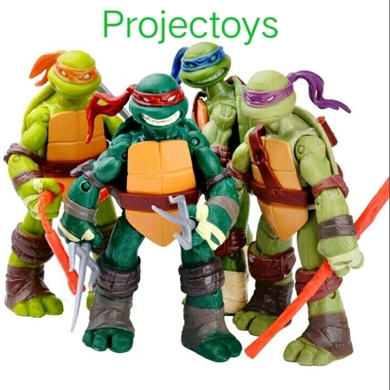 Jual TMNT ninja Turtles Mini Figure set 4 pieces | Shopee Indonesia