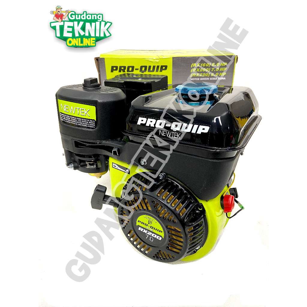 Jual Engine Penggerak 7HP PRO-QUIP RX 200 4 Tak Mesin Penggerak Bensin ...