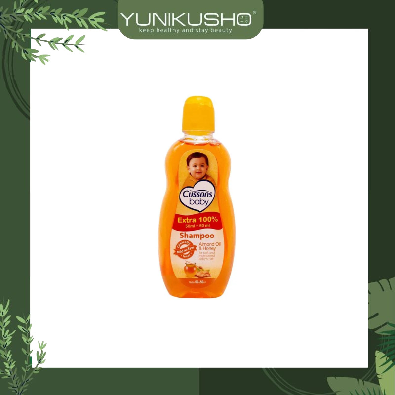 Jual Cussons Baby Shampoo Almond Oil & Honey Sampo Bayi 50ml + 50ml