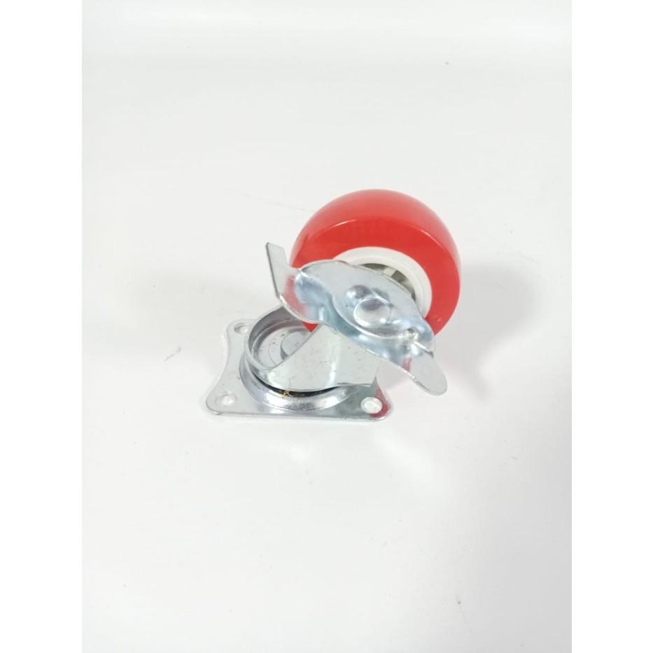 Jual Roda Nylon PVC PU Mati Hidup Rem 2