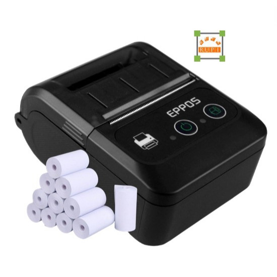Jual Mini Printer Bluetooth EPPOS EPX583-V2 RPP02 Free 10 Roll Kertas ...