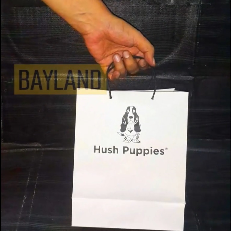 Jual Paper bag Hush Puppies small 20 x 25 x 10 cm | Shopee Indonesia