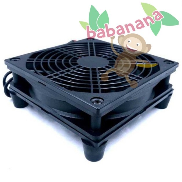Jual Fan router 12cm pendingin modem hub 120mm decoder kipas cooler ...