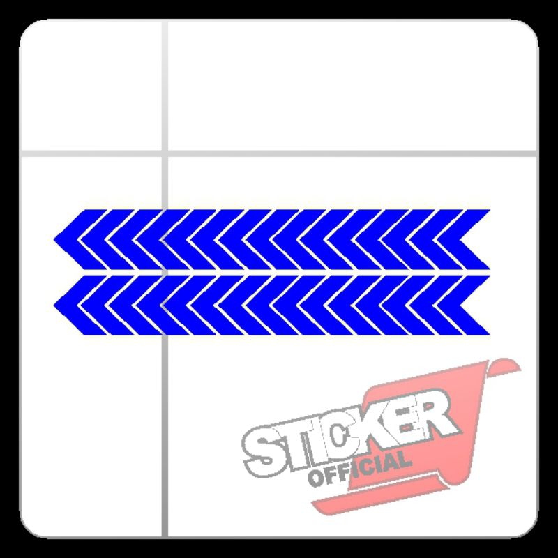 Jual stiker tanda panah, tanda buat rambu di mobil | Shopee Indonesia