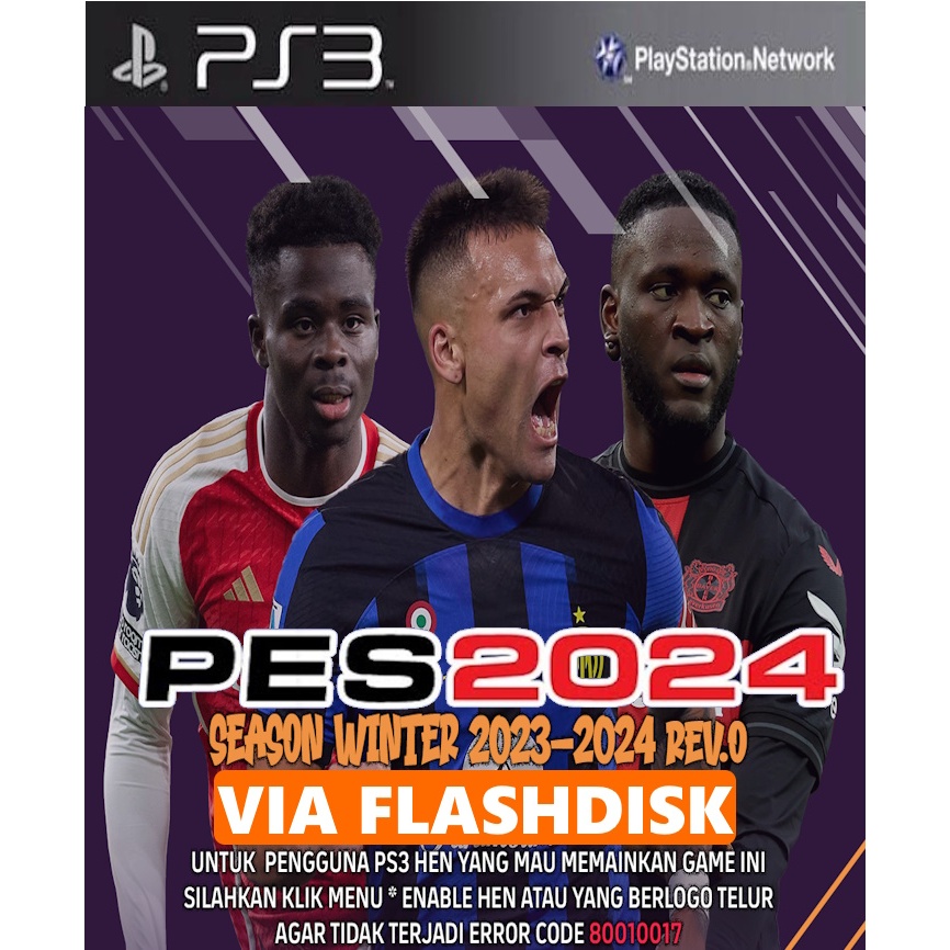 Jual Game Pes 2024 ps3 pkg flesdisk Shopee Indonesia