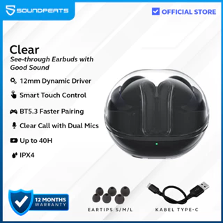 SoundPEATS Clear True Wireless Earbuds with Good Sound