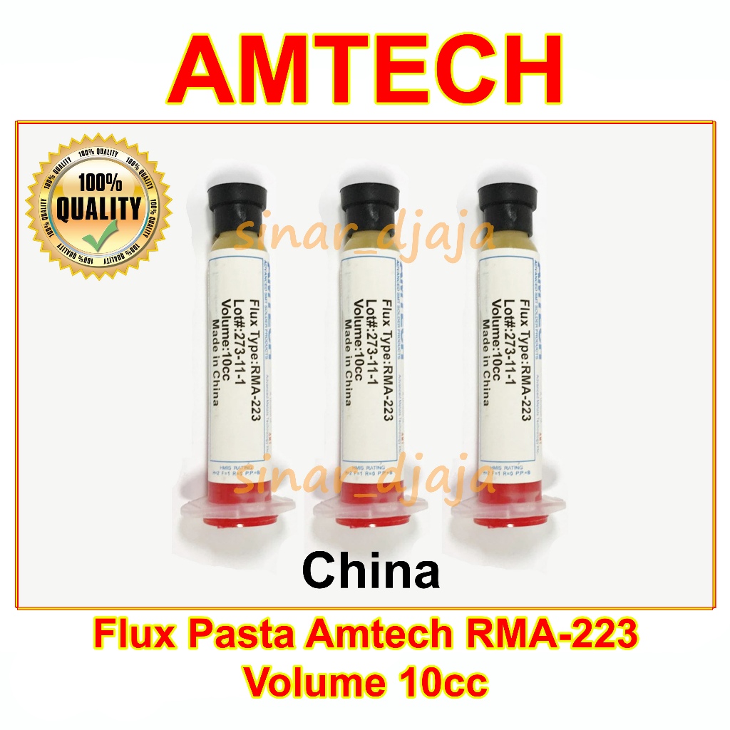 Jual Flux AMTECH RMA-233 10cc (China) | Shopee Indonesia
