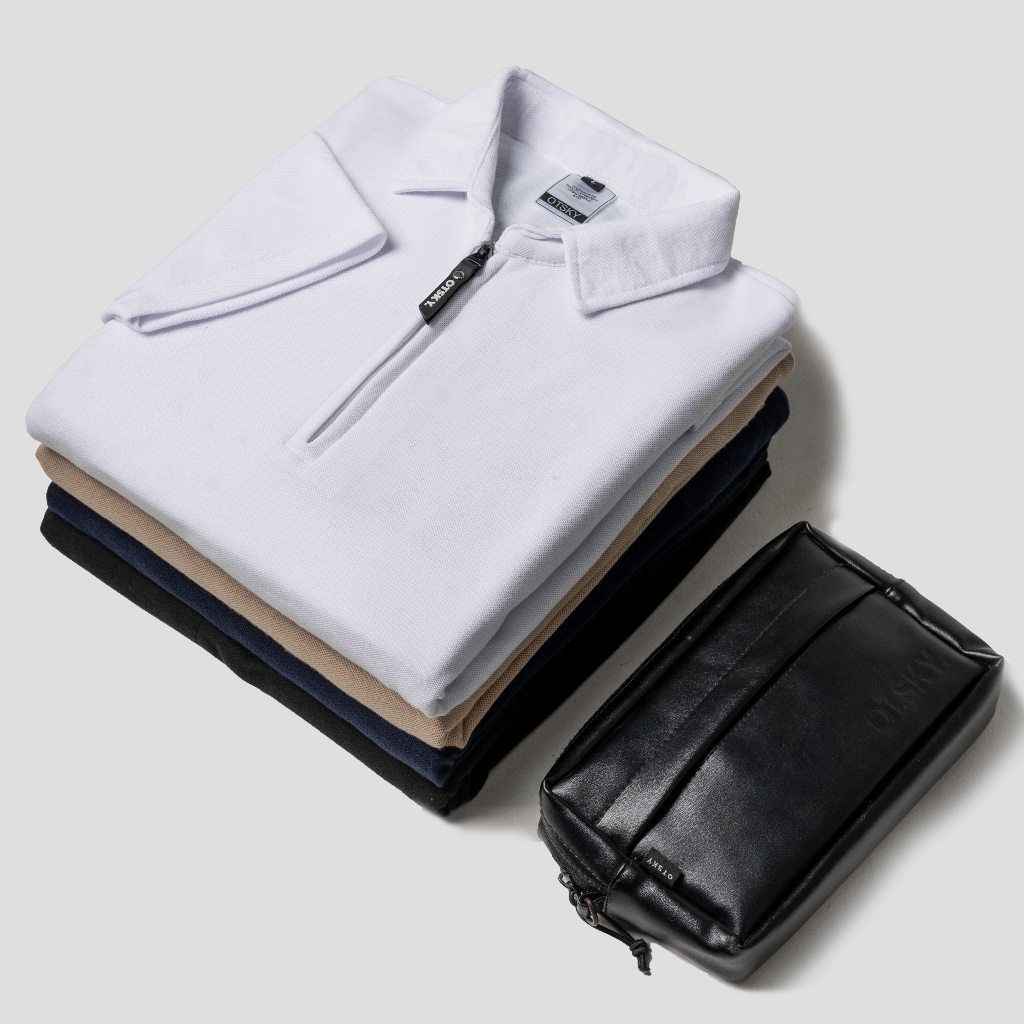 Jual Otsky Polo Shirt Pria Ziver New All | Shopee Indonesia