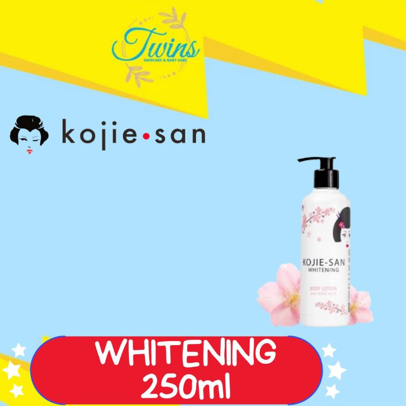 Jual KOJIE SAN WHITENING BODY LOTION 250ML Shopee Indonesia