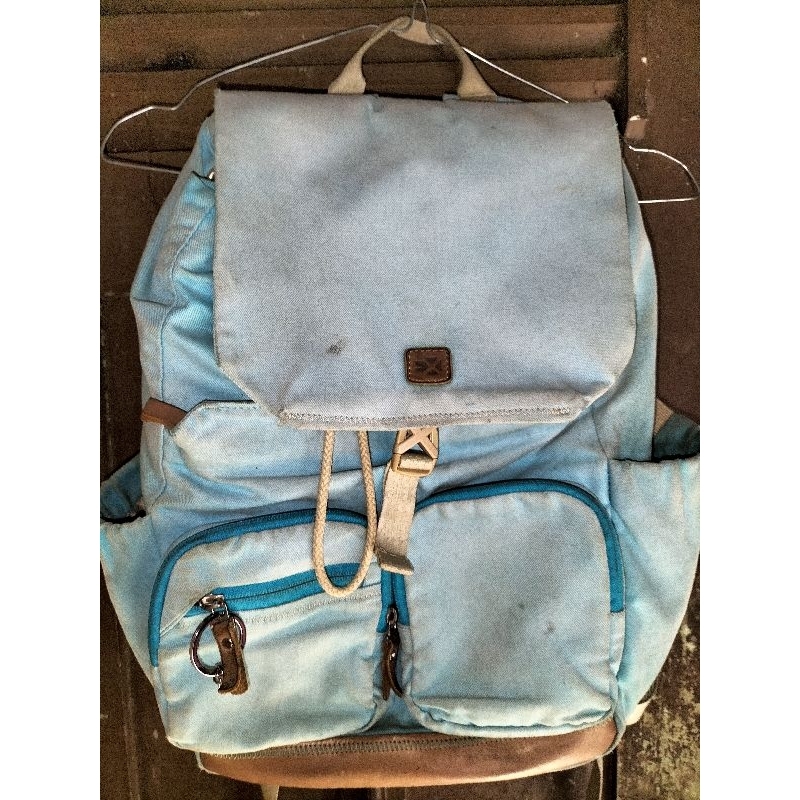 Jual *PRELOVED TAS EXSPORT WARNA BIRU* | Shopee Indonesia