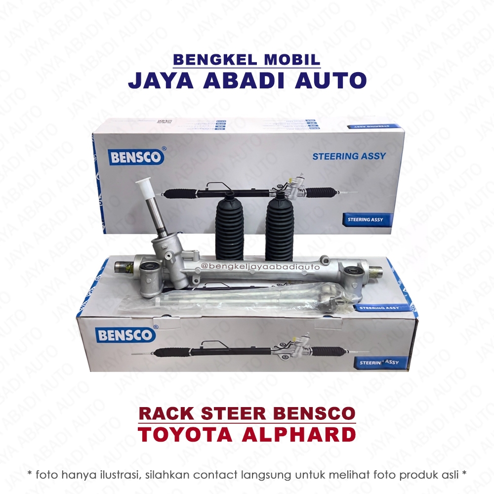 Jual Rack Steer Steering Assy Racksteer BENSCO - TOYOTA ALPHARD ANH30 ...