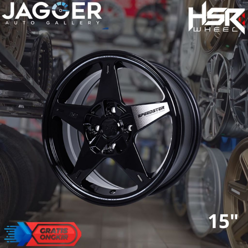 Jual Velg terbaru HSR ring 15 untuk agya brio jazz yaris sigra. HSR ...
