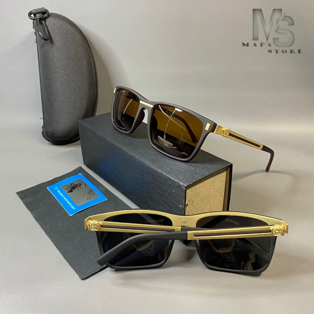 Jual [ Terbaru ] Kacamata Hitam Fashion Lensa Polarized UV-400 Impor ...