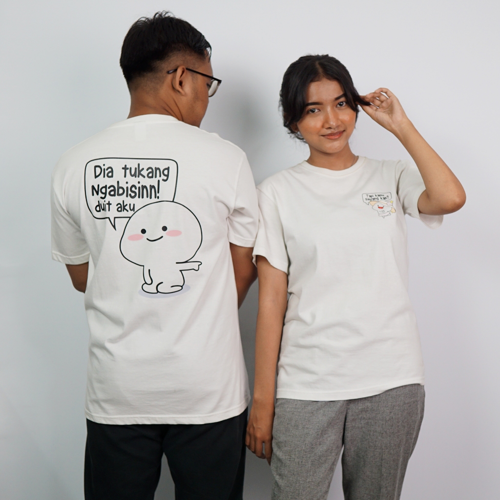 Jual Desain Kaos Keren Kaos Pentol Couple Lucu Desain Dia Ngabisin