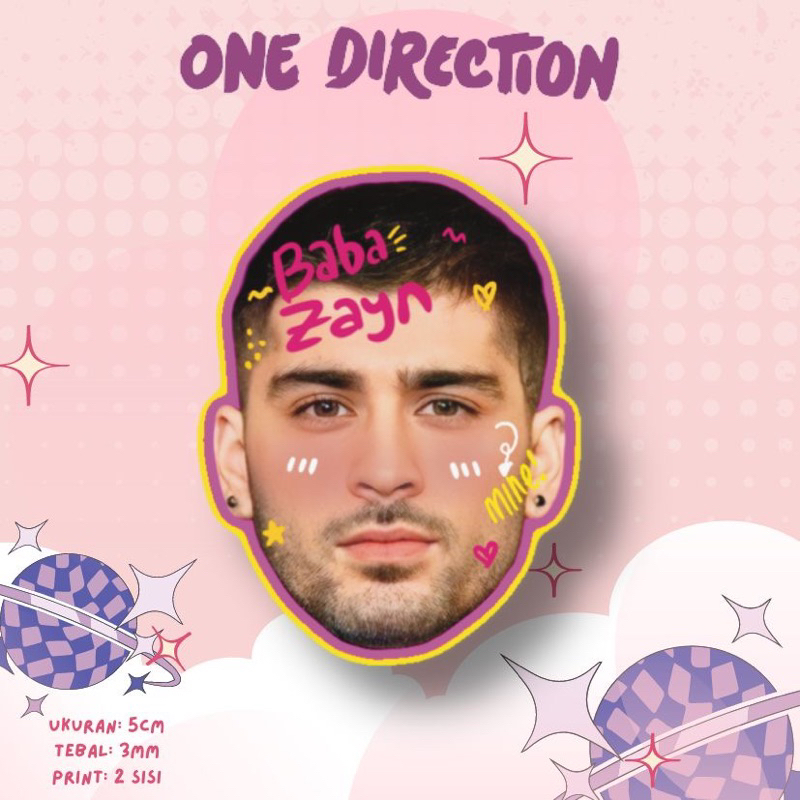 Jual One Direction Keychain Acrylic V2 | Shopee Indonesia