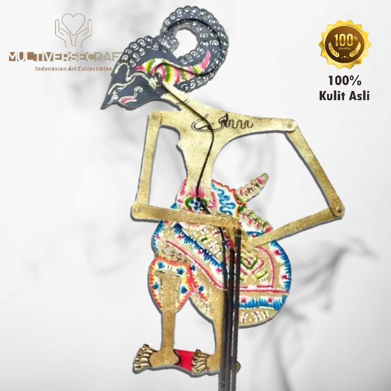 Jual Wayang Kulit Asli Arjuna Janoko Bahan Kulit Sapi Kualitas Standar ...