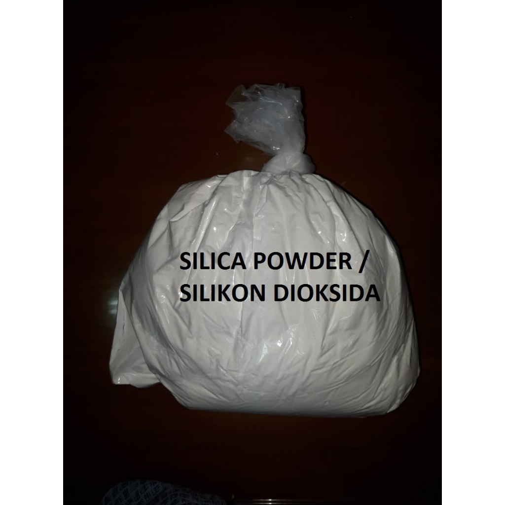 Jual Silica Powder Silicon Dioxide Silikon Diokside Sio2 1kg