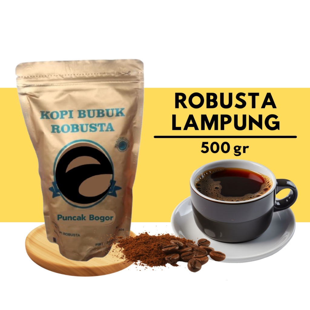 Jual Kopi Bubuk Robusta Lampung Barat 250gr Shopee Indonesia 4661