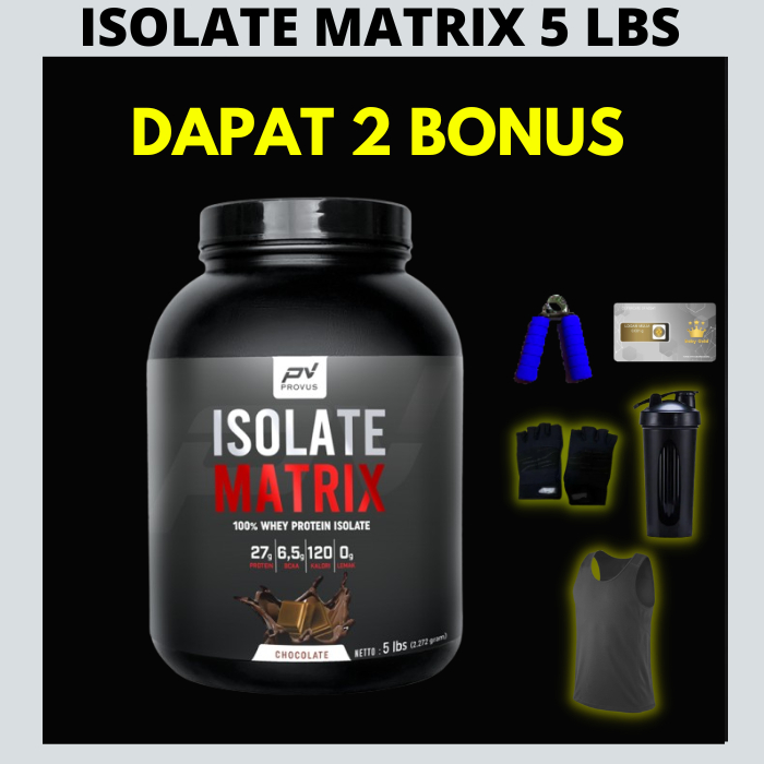 Jual Provus Isolate Matrix Lbs Susu Whey Protein Isolate Ajudansyifa Shopee Indonesia