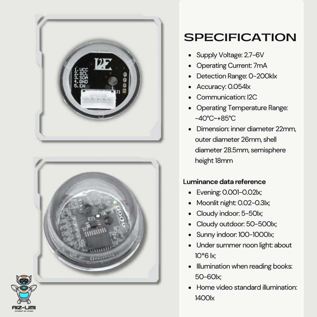 Jual Ambient Light Sensor(0-200klx) | Shopee Indonesia