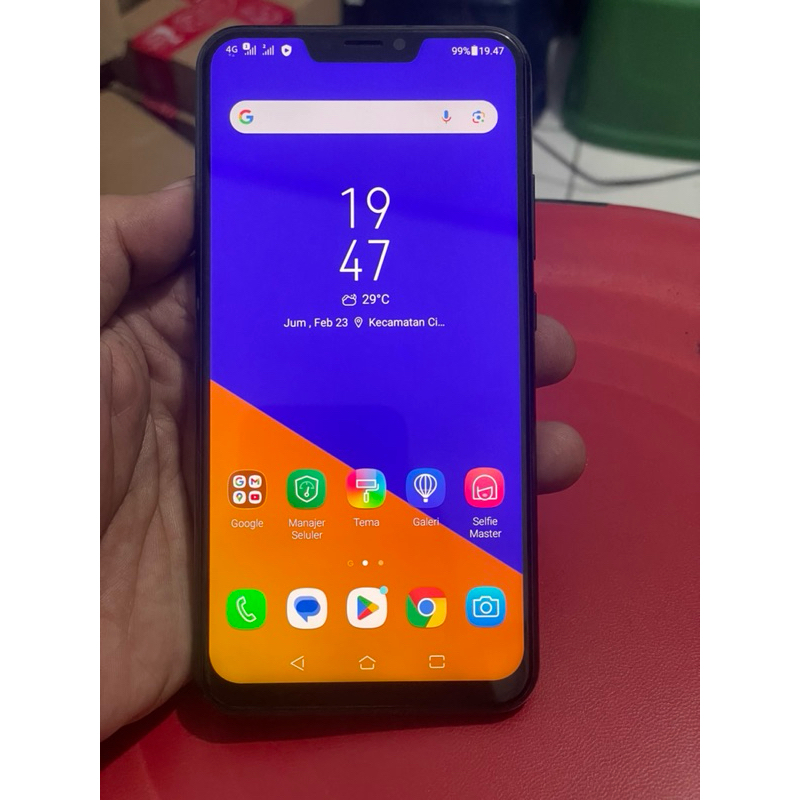 B】ZenFone5/ASUS_X00QD/64/SIMフリー 依り 