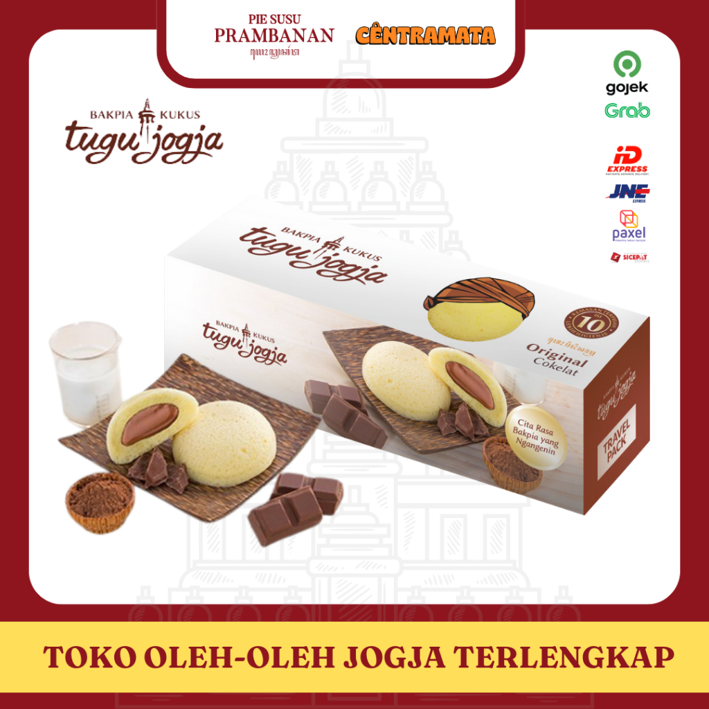 Jual Bakpia Kukus Tugu Jogja Isi 10pcs Oleh Oleh Khas Jogja Shopee