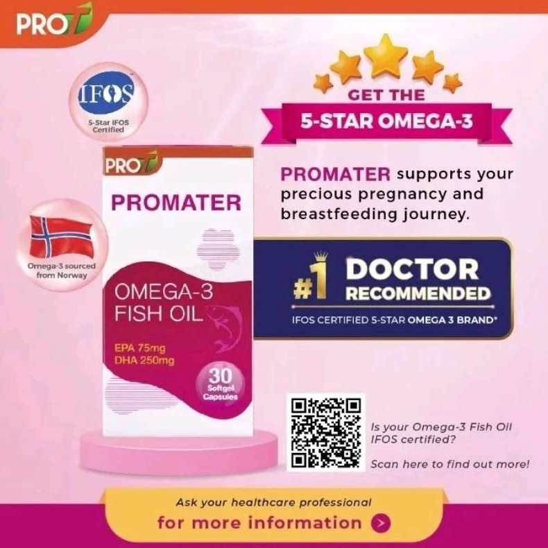 Jual Promater Omega-3 Fish Oil 30s Original EXP 2025/2026 | Shopee ...