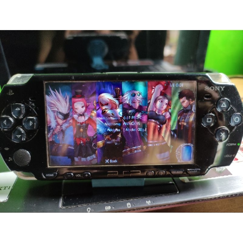 Jual Sony PSP Seri 2006 Kondisi Normal Siap Pakai Sudah Custom CFW Pro ...