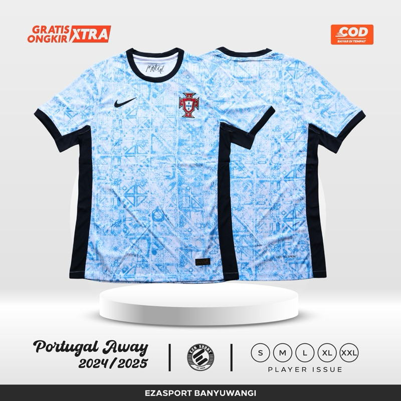 Jual JERSEY PORTUGAL AWAY PLAYER VERSION 2025 | Shopee Indonesia
