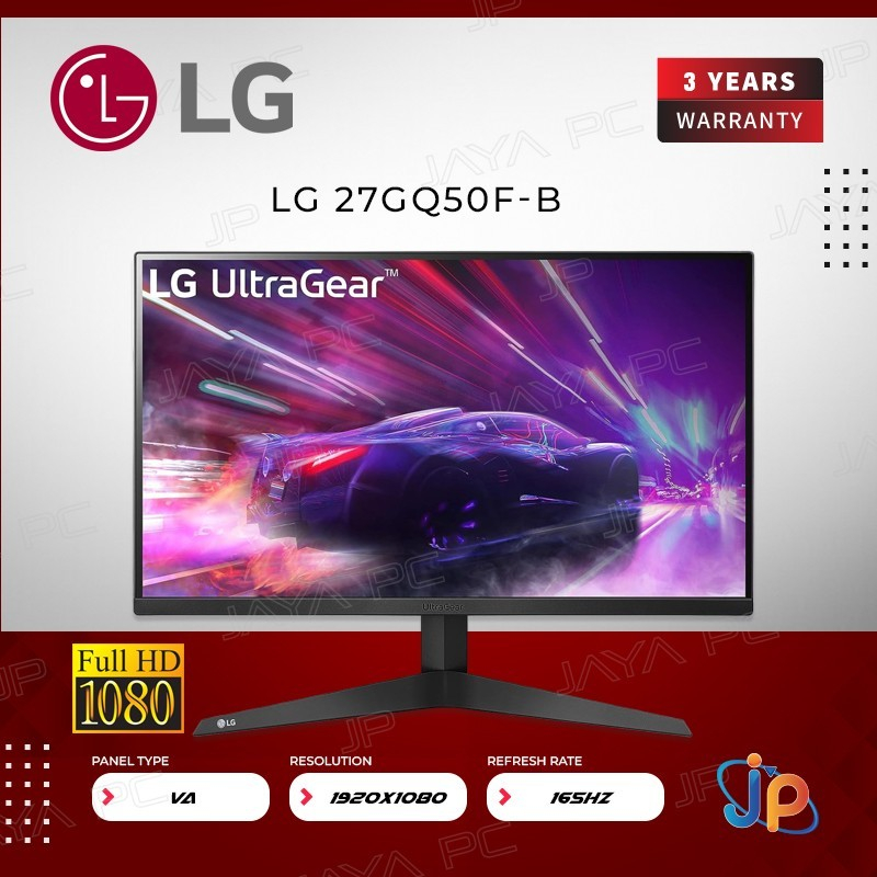 Jual Monitor LG LED UltraGear 27GQ50F/ 27GQ50F-B - Full HD 27" Inch ...