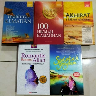 Buku BACAAN ISLAMI ( ORIGINAL ) / ISLAM / BACAAN AGAMA / BUKU AGAMA ISLAM / BUKU AJARAN AGAMA / RAMADHAN / PAHALA / PUASA / RENUNGAN SUFISTIK / KISAH KISAH TELADAN SAHABAT NABI / JUZ AMMA / DOA ZIKIR / ASMAUL HUSNA / SUFI