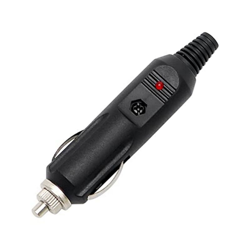 Jual Jack Socket Male Car Lighter Fuse Led Colokan Steker Pemantik Mobil Shopee Indonesia