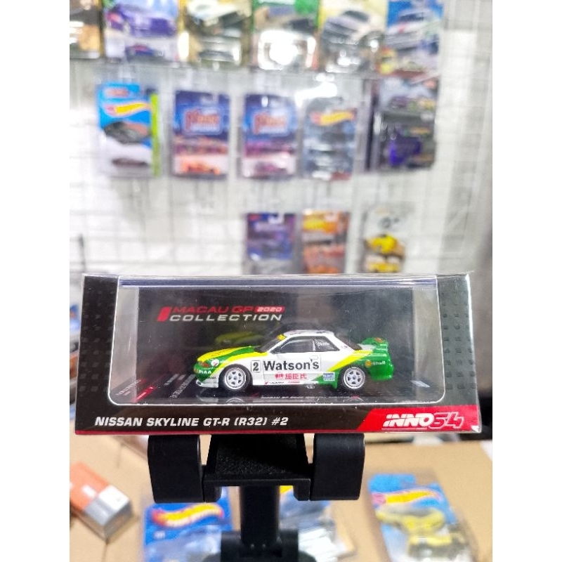 Jual INNO64 NISSAN SKYLINE GT-R R32 GR. A #2 1991 MACAU GP | Shopee ...