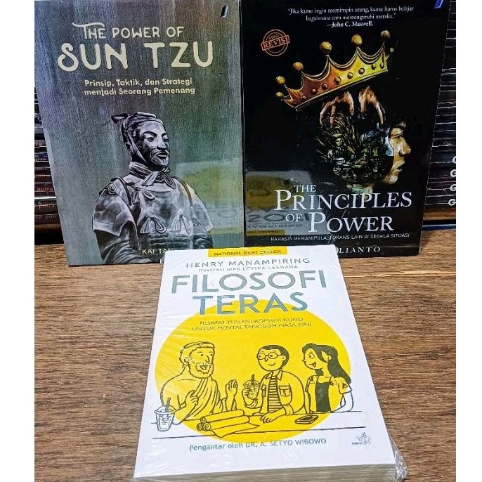 Jual Paket 3 Buku The Principle Of Power The Power Of Sun Tzu Filosofi