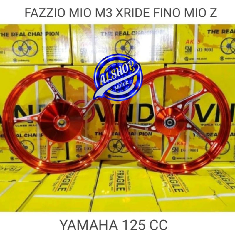 Jual VELG RACING VND AK 55 MIO M3 MIO Z GEAR FINO X-RIDE 125 XEON ...