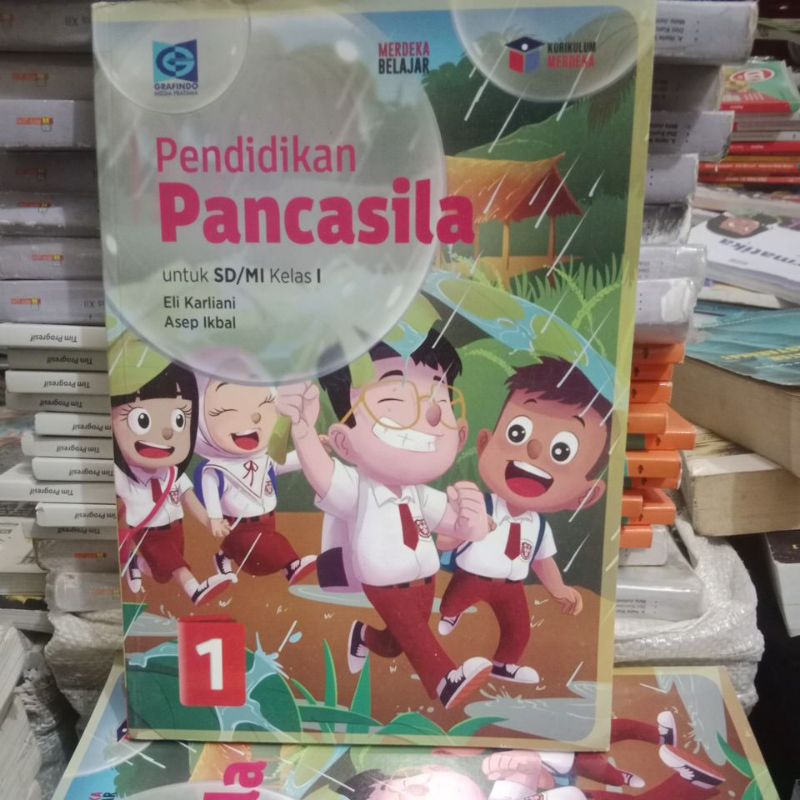 Jual Buku Pendidikan Pancasila Sd Kelas 1 Penerbit Grafindo Kurikulum