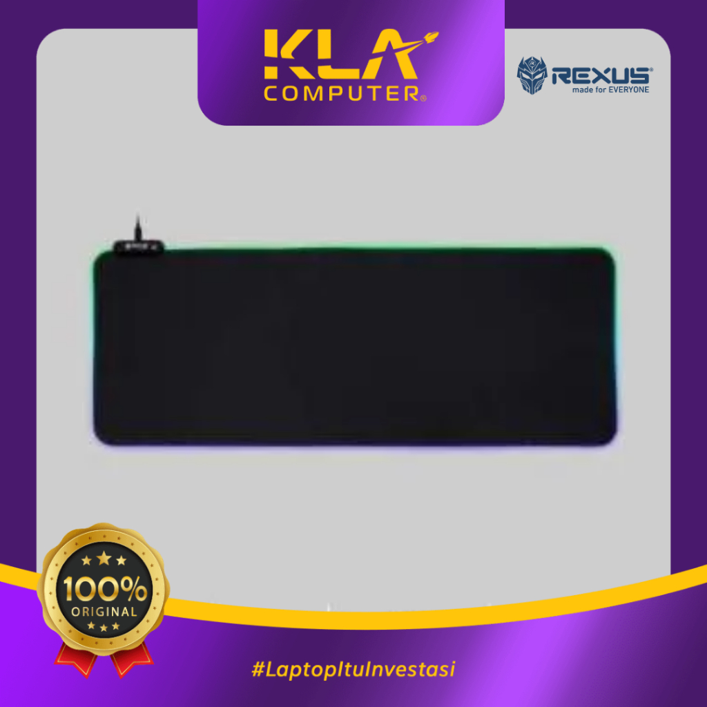 Jual Rexus Mousepad Gaming RGB Kvlar TR3 Speed XL | Shopee Indonesia