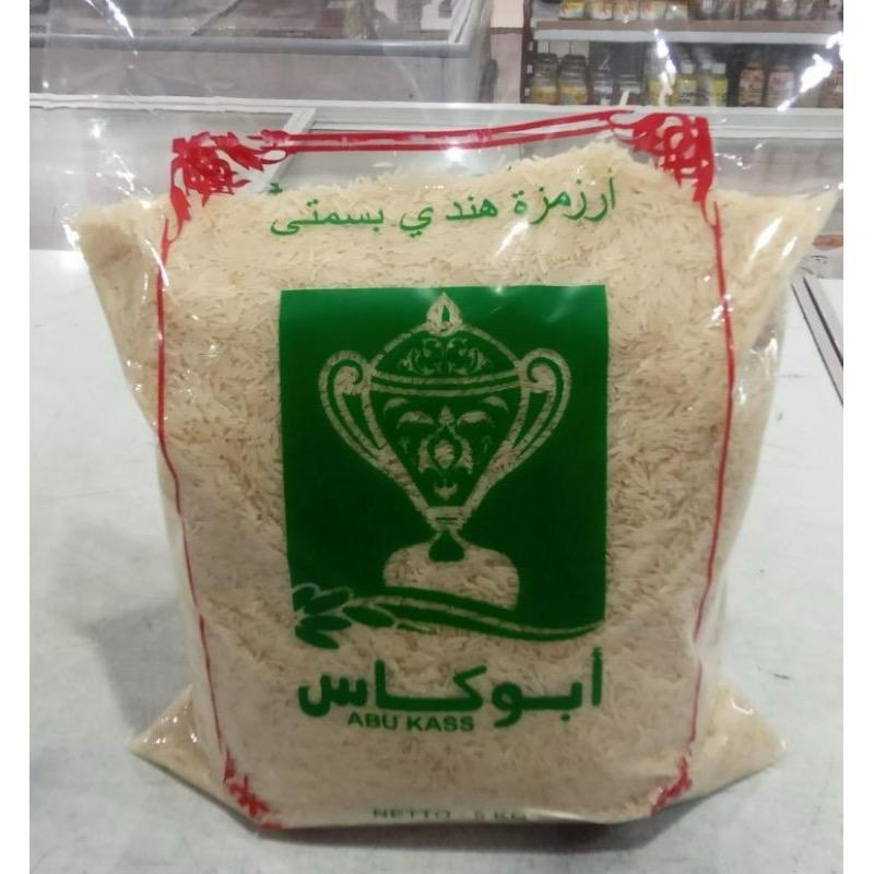 Jual Beras Abu Kass Basmati Sella Rice Abukas beras arab abu kas 5 kg ...