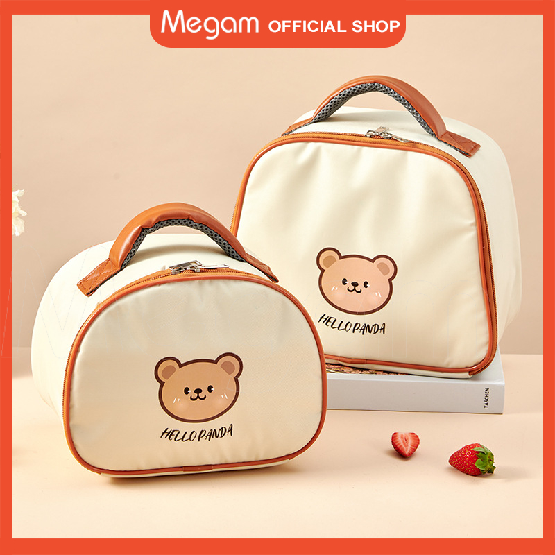 Jual Megam Tas Bekal Praktis Lunch Bag Karakter Lucu Tas Bekal Food Box ...