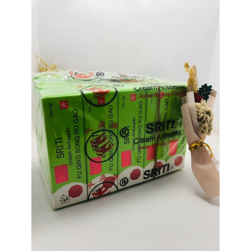 Jual Salep sriti antiseptic cream 10 g Asli Original 1 pres 25 biji ...
