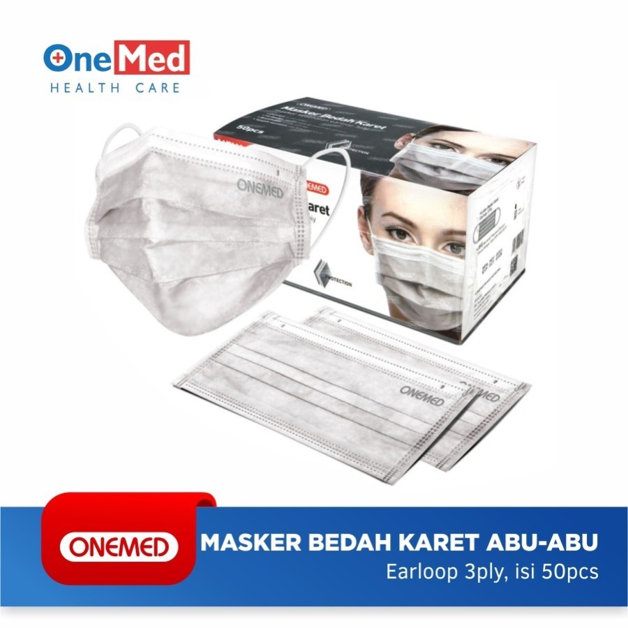 Jual ONEMED Masker Karet box isi 50 pcs | Shopee Indonesia