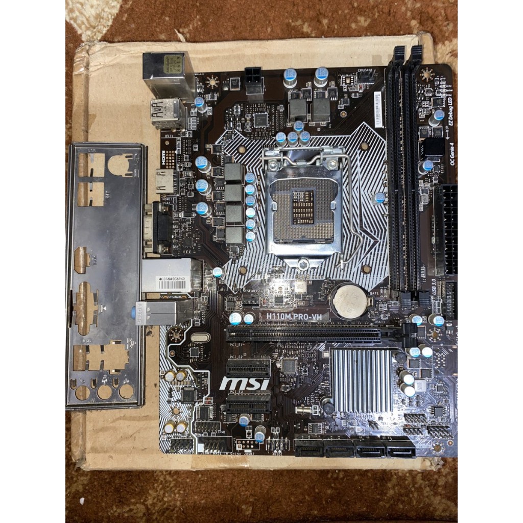 Jual MSI H110M Pro VH ada EZ Debug LED Motherboard Shopee Indonesia