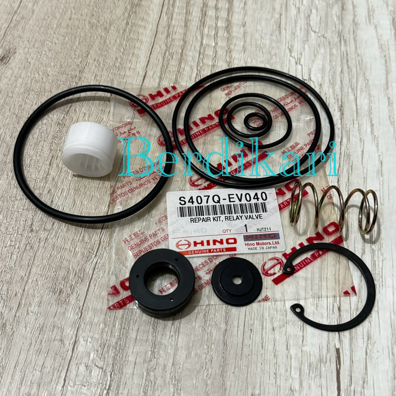 Jual REPAIR KIT RELAY VALVE SET HINO LOHAN 500 JAPAN S407QEV040