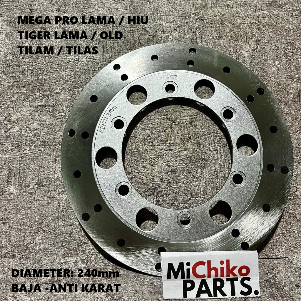 Jual Piringan Cakram Baja Depan Tiger Lama Old Mega Pro Lama Jual Piringan Cakram Baja Depan Tiger Lama Old Mega Pro Lama