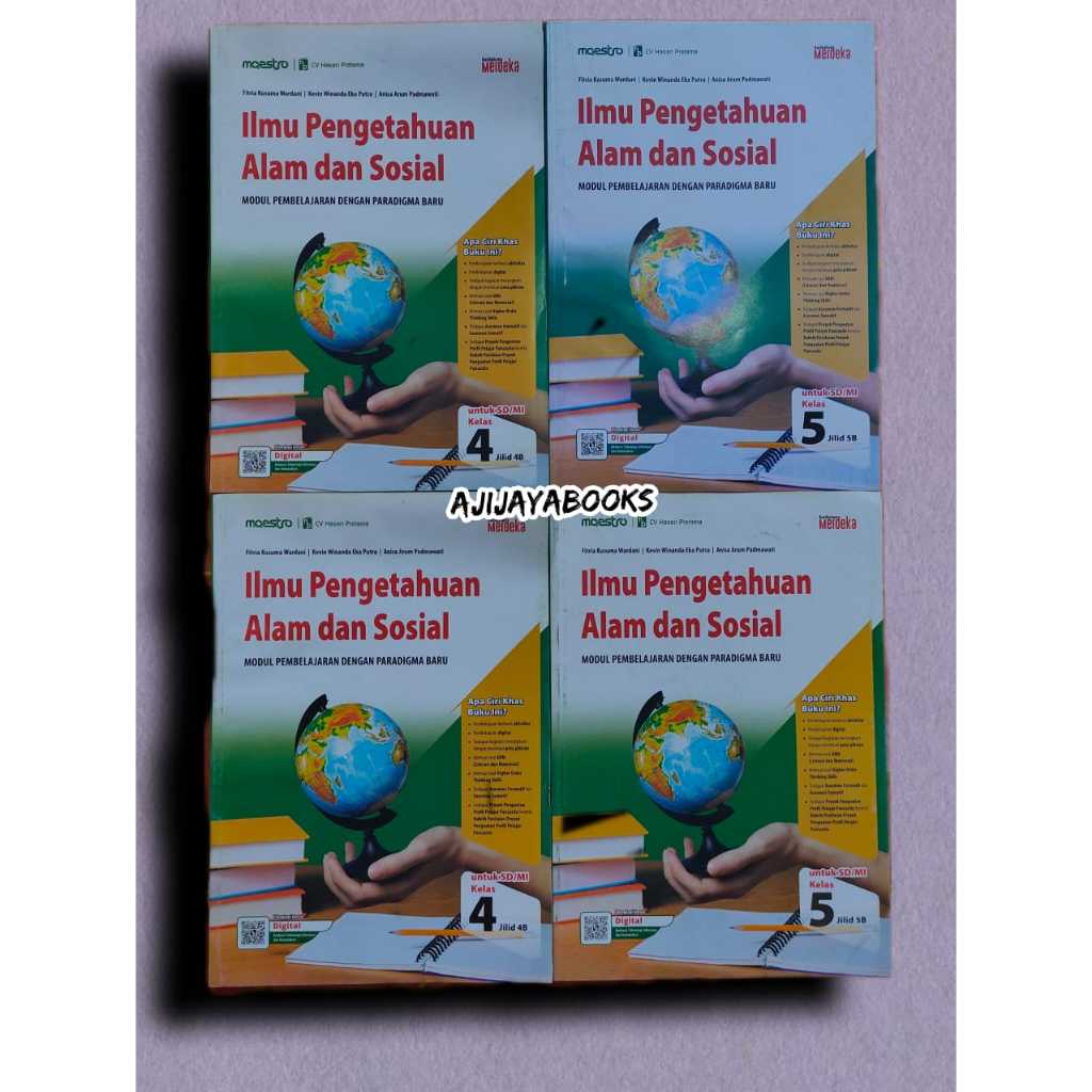 Jual LKS MAESTRO KELAS 4 DAN 5 ILMU PENGETAHUAN ALAM DAN SOSIAL SD/MI ...