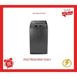 Jual polytron mesin cuci 1 tabung paw-7028y Harga Terbaik & Termurah ...