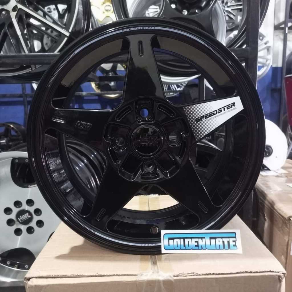 Jual Velg Hsr Speedster Ring 15 Untuk Calya Sirion Etios Jazz PCD 4X100 ...