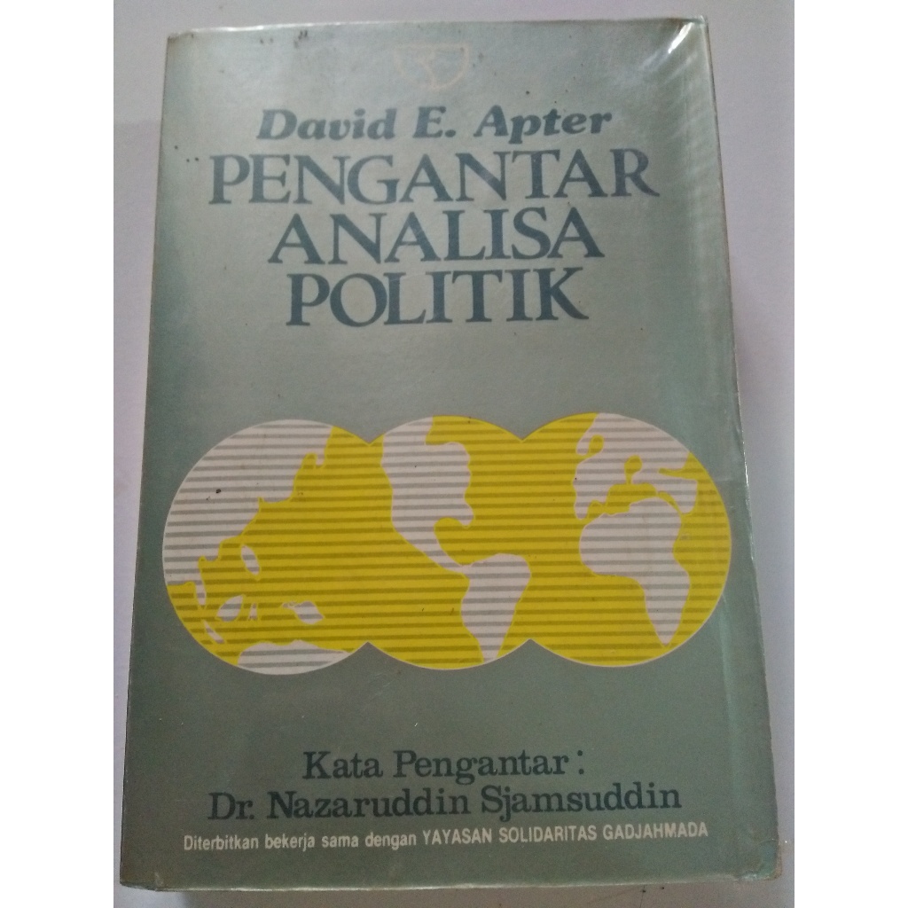 Jual Buku Referensi Pengantar Analisa Politik by David E. Apter ...