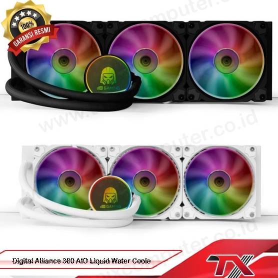 Jual Digital Alliance AIO 360 Liquid Water Cooler | CPU Cooler AMD ...